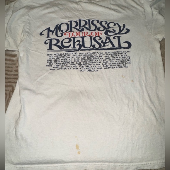 Vintage! Rare! Morrissey Years of Refusal officiall merch shirt - Picture 4 of 6